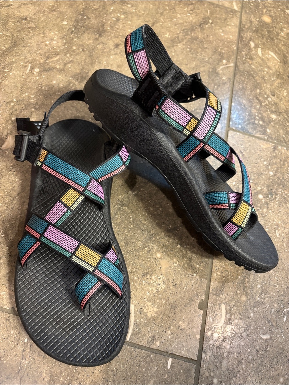 Chaco sandals, 9